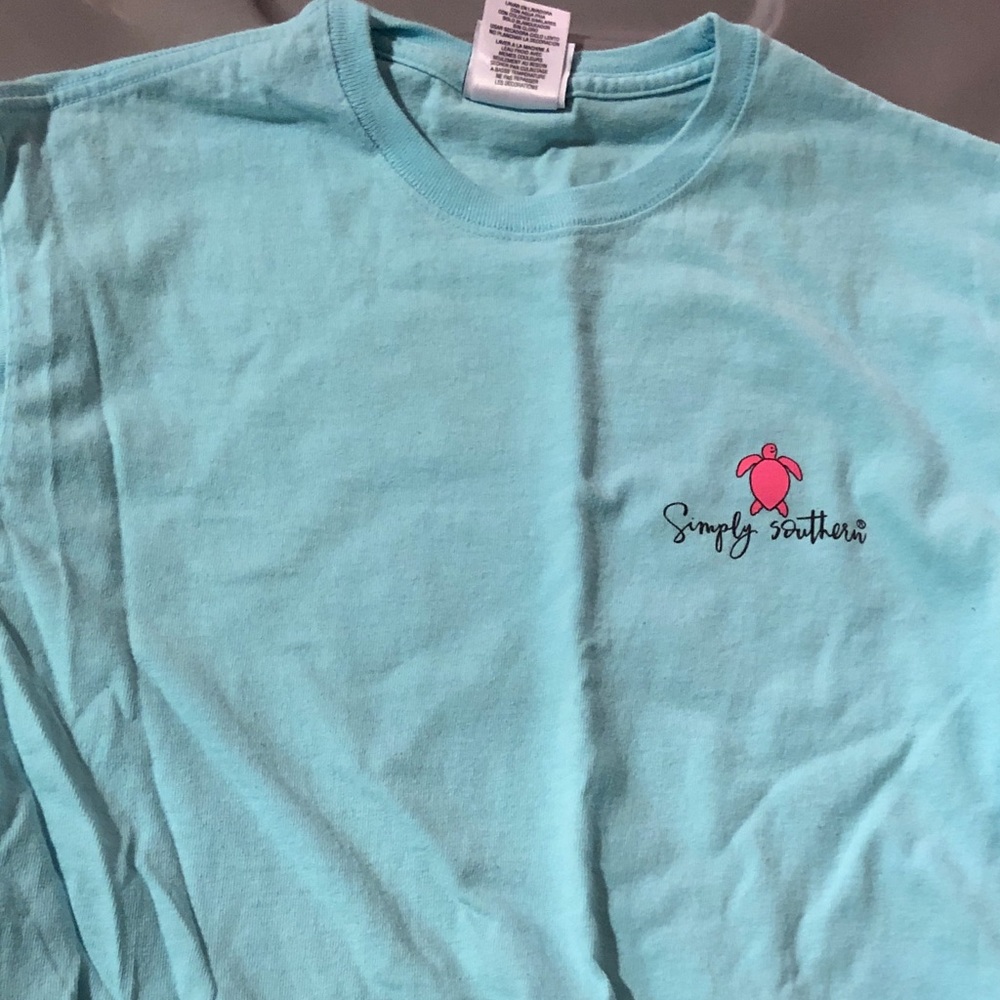 Simply Southern Turtle Soccer tee shirt